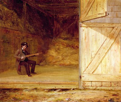 The Banjo Player by William Sidney Mount